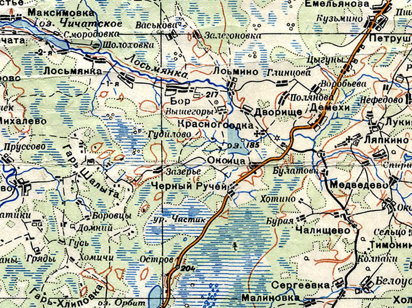 . Места боев. Бельский район Тверская область