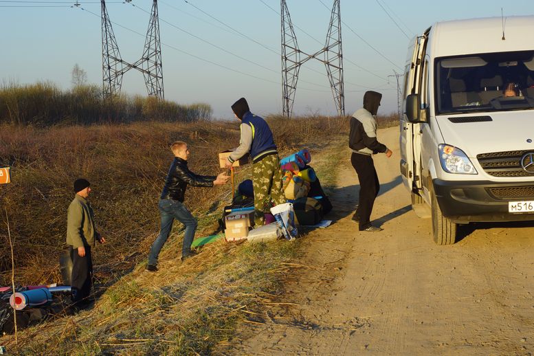 2. прибытие в урочище Гайтолово